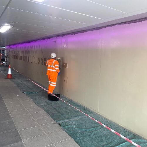 Protective Coatings for a Rail Contractor