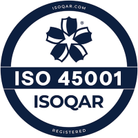 ISOQAR ISO 45001 Cert No.24209
